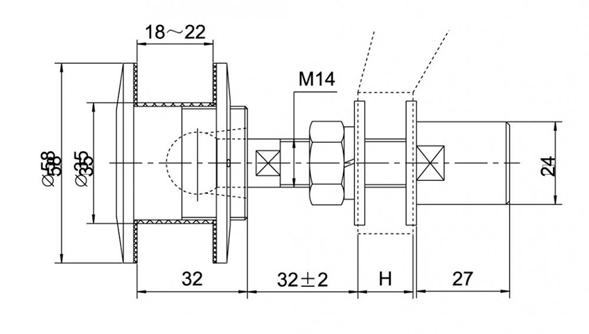 HH-T03A駁接頭