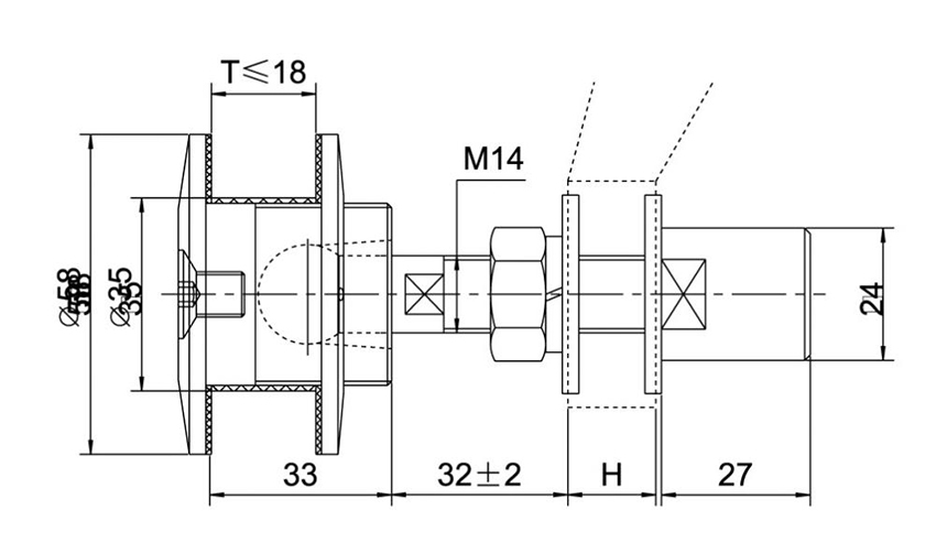 HH-T12駁接頭