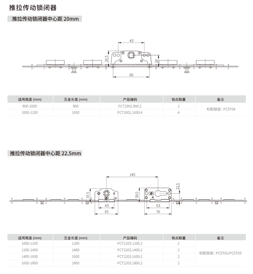 推拉傳動(dòng)鎖閉器