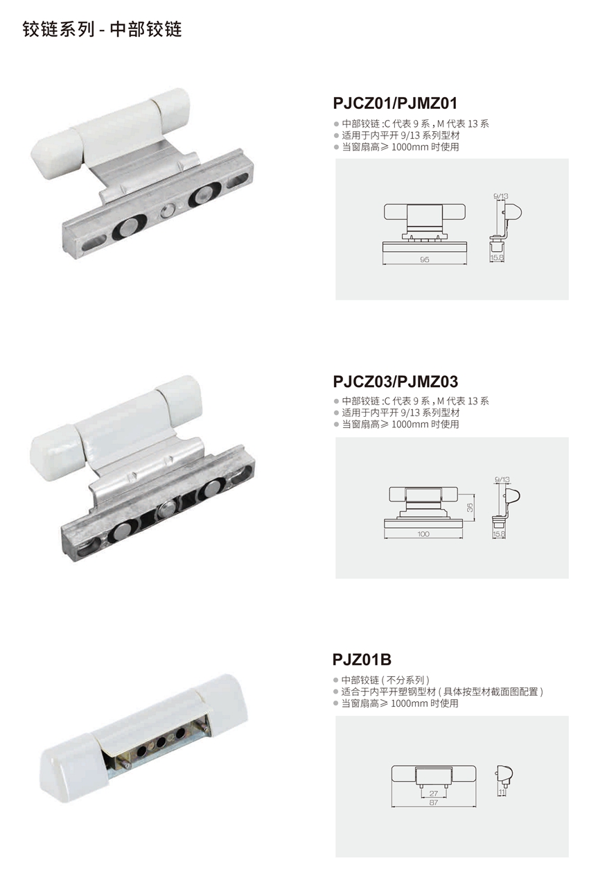 中部鉸鏈